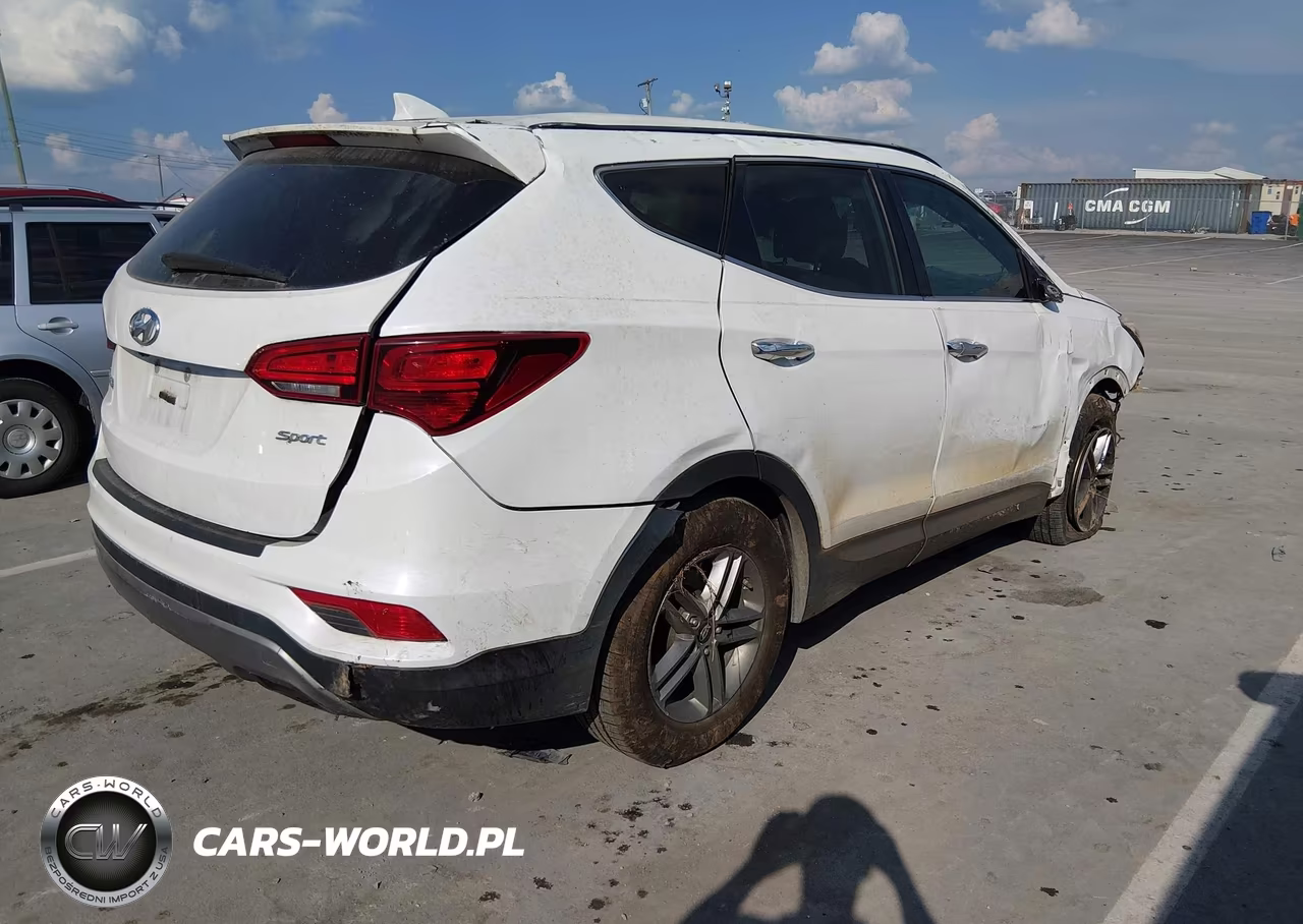 2017 Hyundai Santa Fe Sport 2.4L VIN:5XYZU3LB1HG409091 - 4