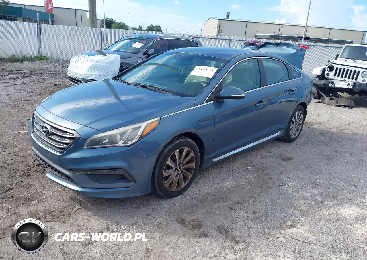 2017 Hyundai Sonata Sport VIN:5NPE34AF6HH505529 - 2