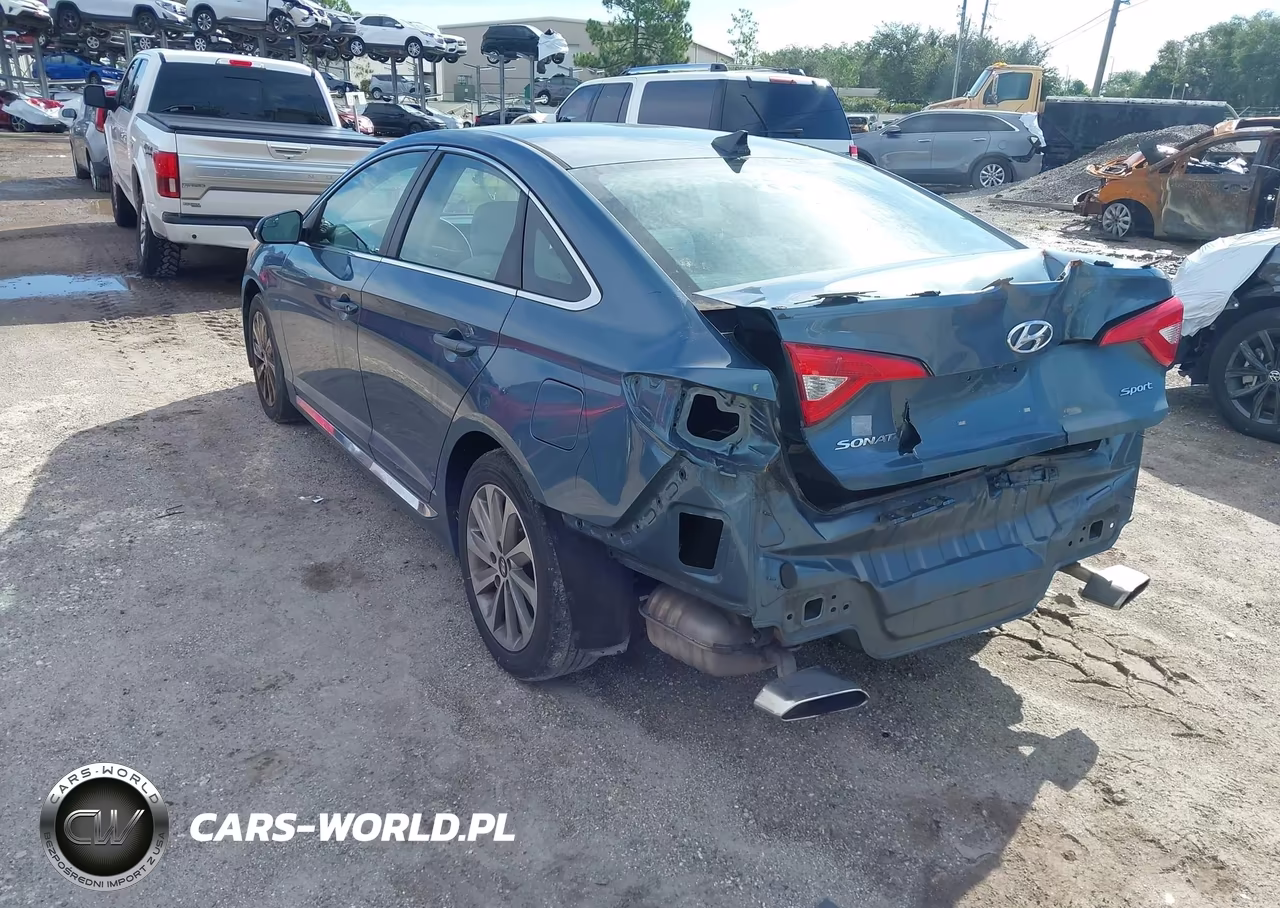 2017 Hyundai Sonata Sport VIN:5NPE34AF6HH505529 - 3