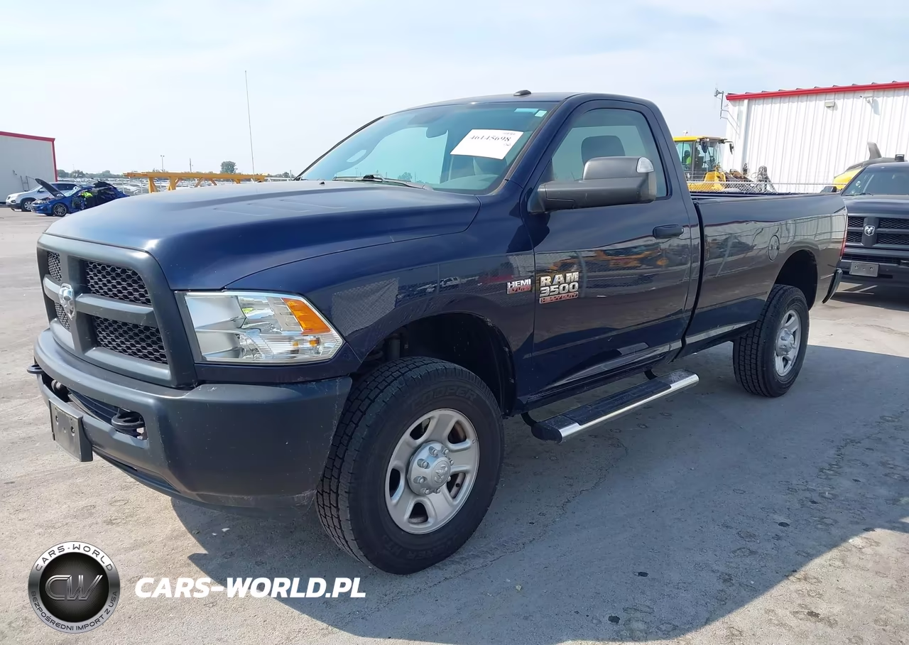 2018 Ram 3500 Tradesman 4X4 8' Box VIN:3C63R3AT0JG318556 - 2