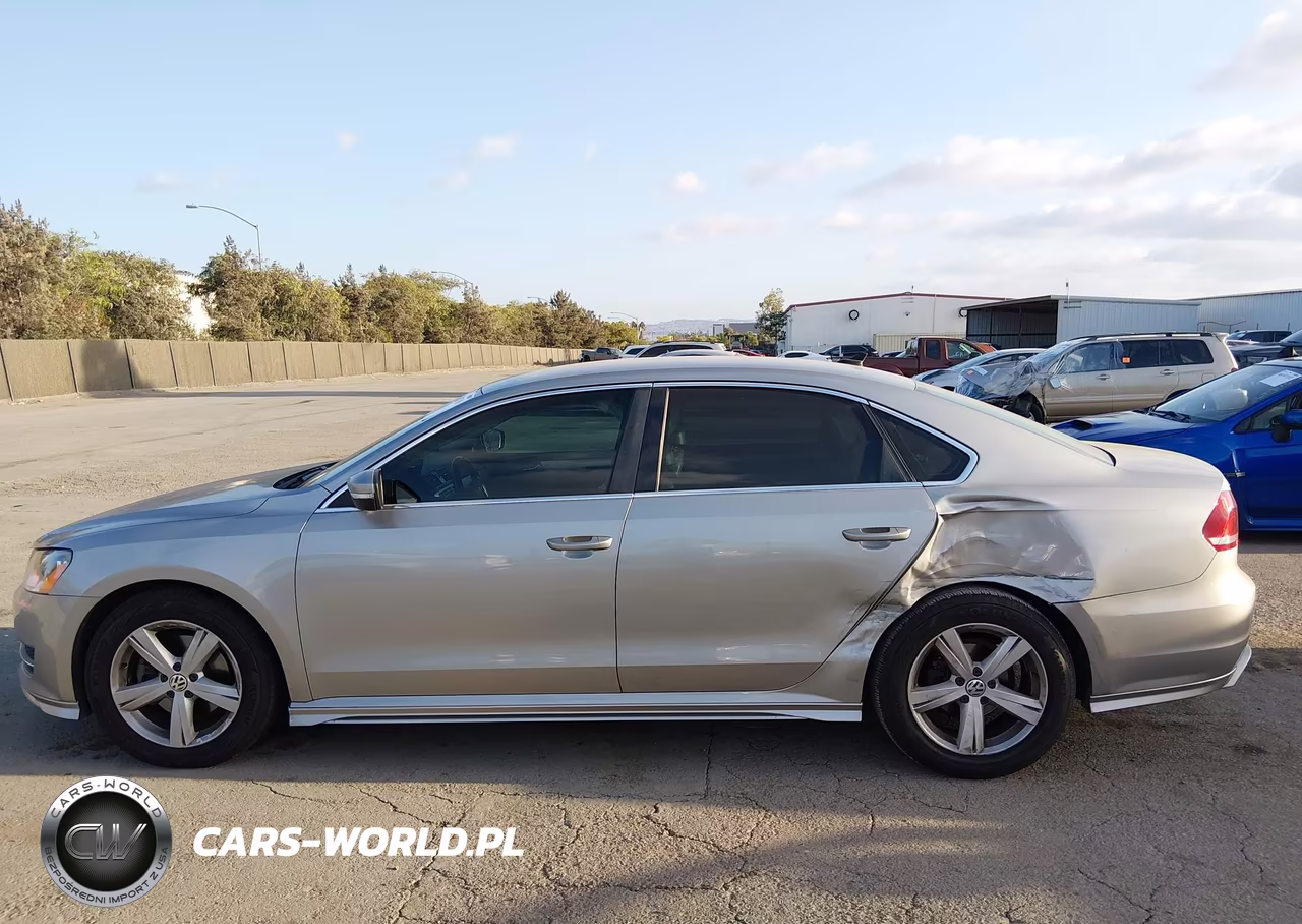 2013 Volkswagen Passat 2.5L Se VIN:1VWBP7A34DC050018 - 14