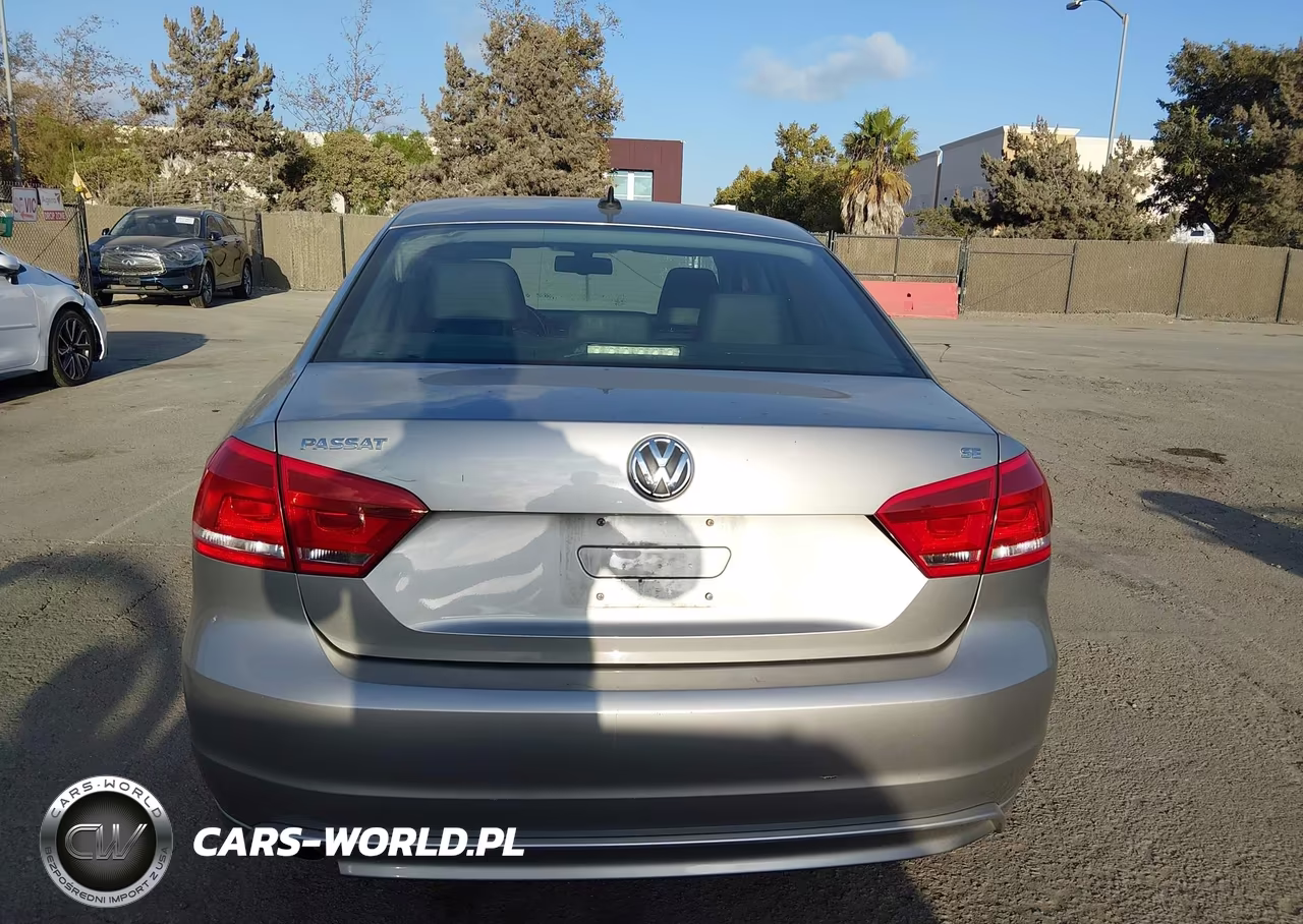 2013 Volkswagen Passat 2.5L Se VIN:1VWBP7A34DC050018 - 16