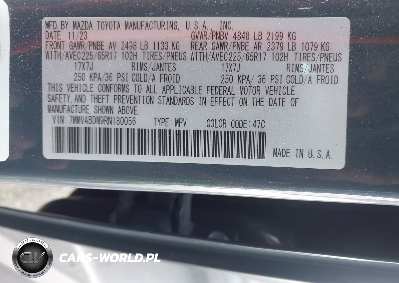 2024 Mazda Cx-50 2.5 S Premium VIN:7MMVABDM9RN180056 - 9