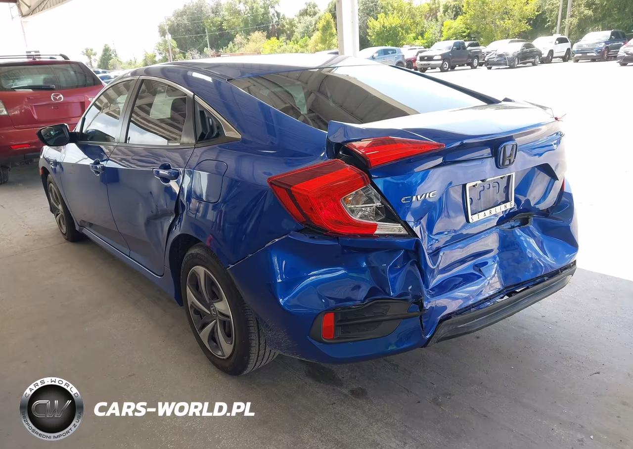 2021 Honda Civic Lx VIN:2HGFC2F62MH559013 - 3