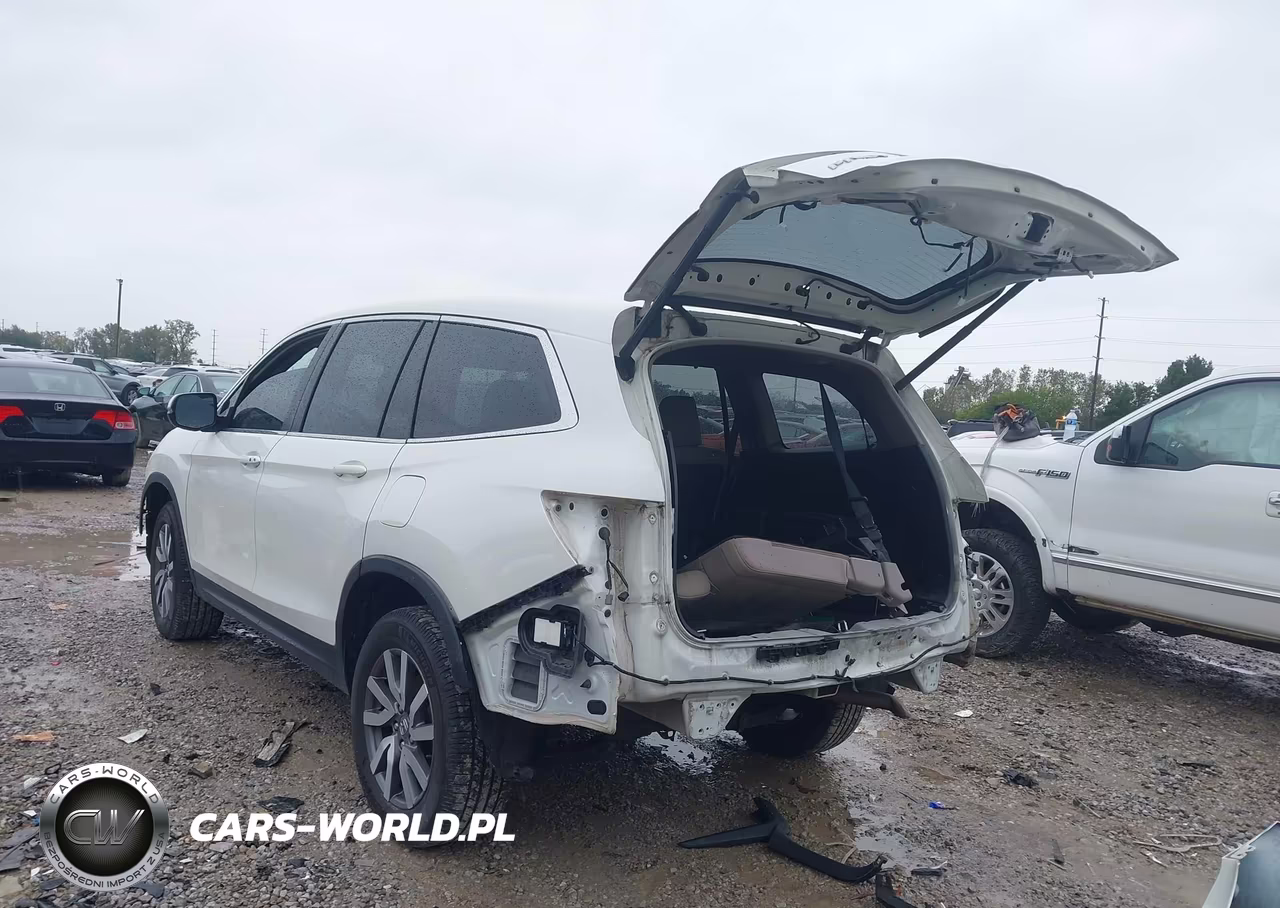 2019 Honda Pilot Ex-L VIN:5FNYF6H5XKB070758 - 3
