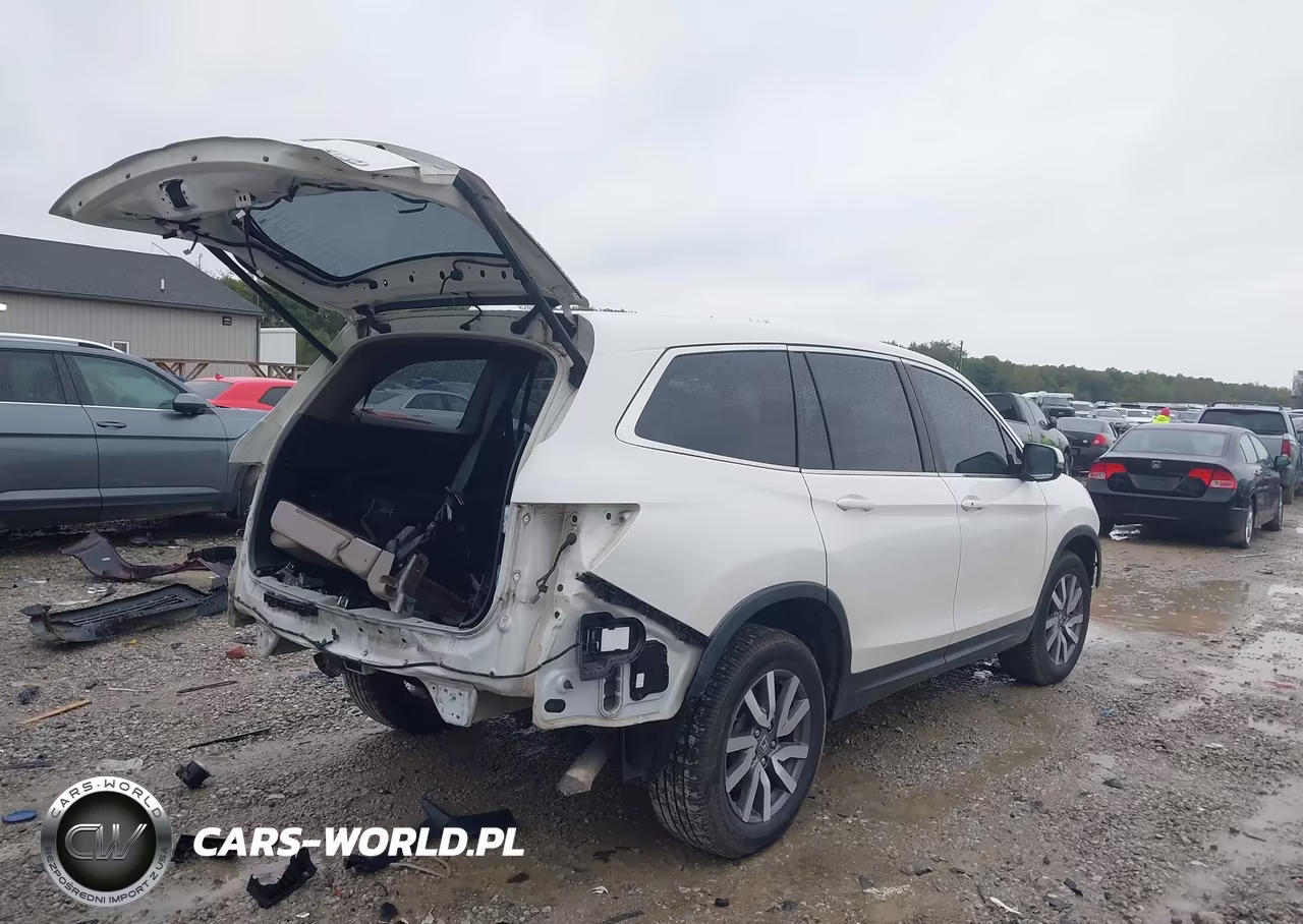 2019 Honda Pilot Ex-L VIN:5FNYF6H5XKB070758 - 4