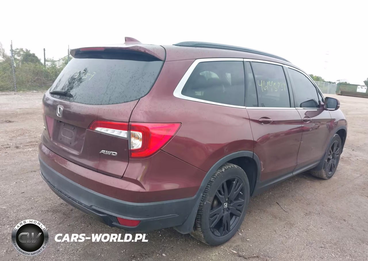 2022 Honda Pilot 2Wd Special Edition VIN:5FNYF5H2XNB034461 - 4