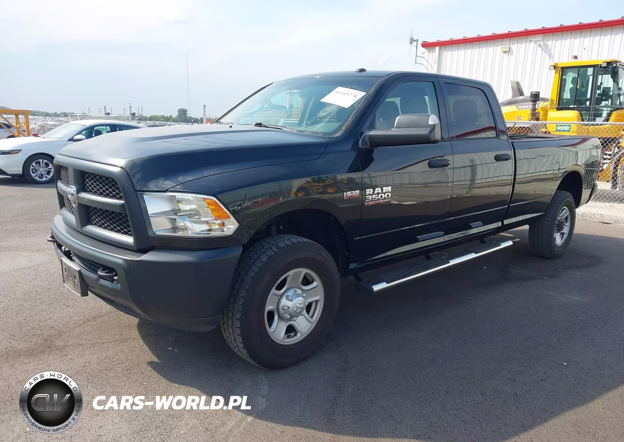 2018 Ram 3500 Tradesman 4X4 8' Box VIN:3C63R3GT9JG334620 - 2