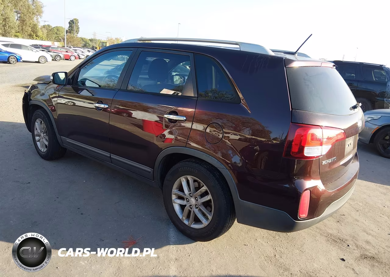 2014 Kia Sorento Lx V6 VIN:5XYKT4A74EG426620 - 3