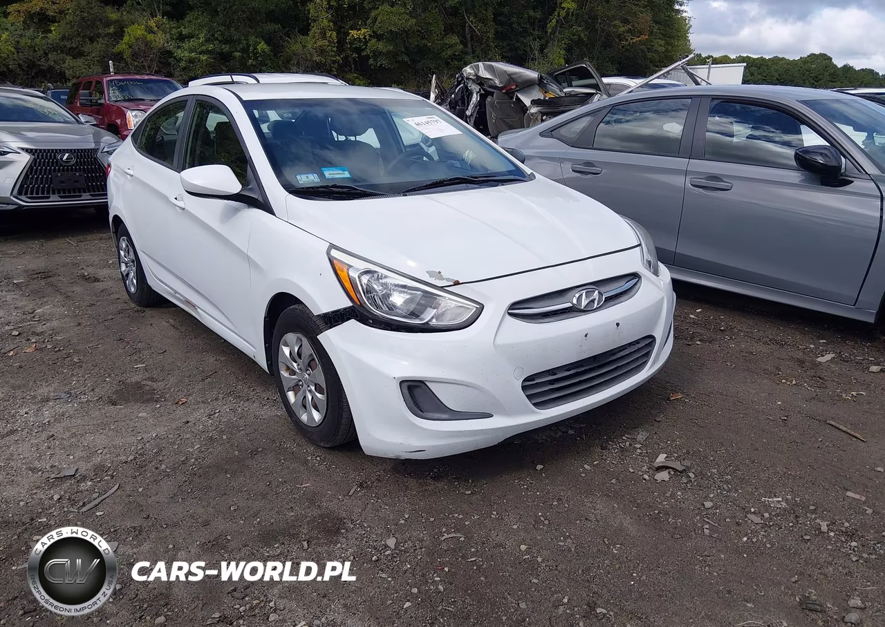 2017 Hyundai Accent Se VIN:KMHCT4AE0HU381239 - 1