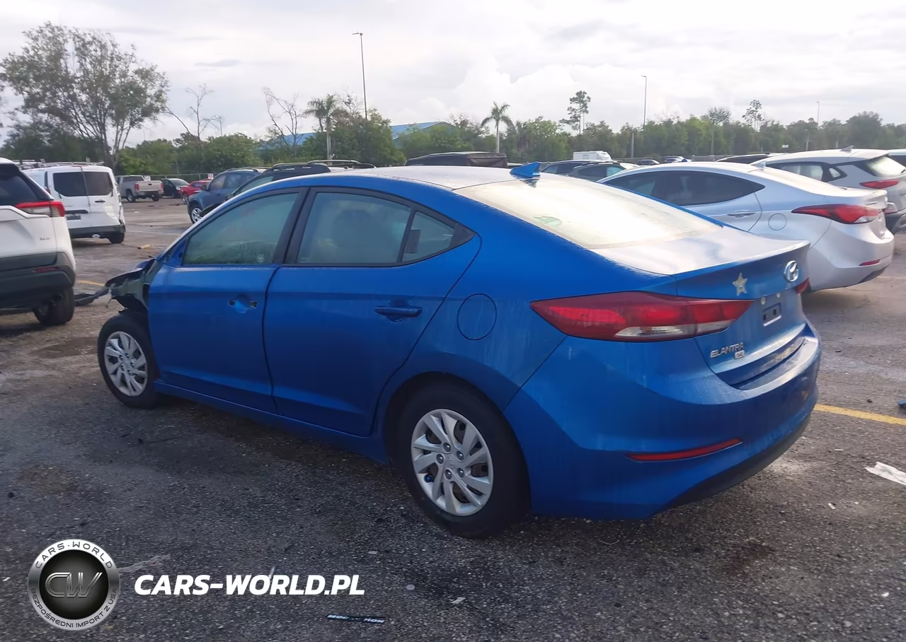 2017 Hyundai Elantra Se VIN:5NPD74LFXHH193776 - 3