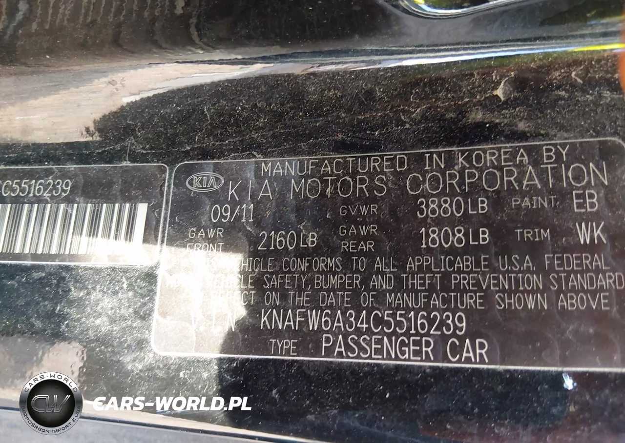 2012 Kia Forte Koup Sx VIN:KNAFW6A34C5516239 - 9