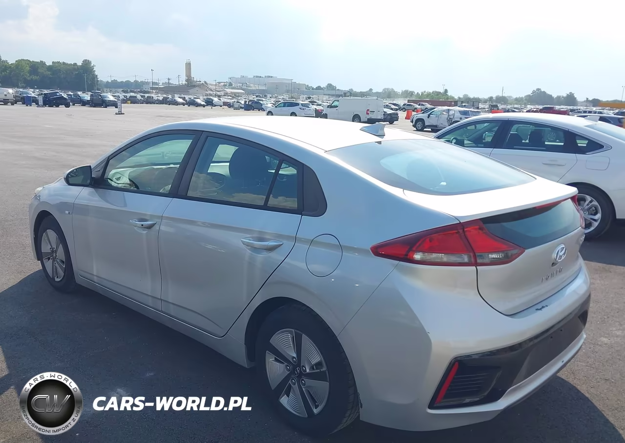 2019 Hyundai Ioniq Hybrid Blue VIN:KMHC65LC0KU158831 - 3