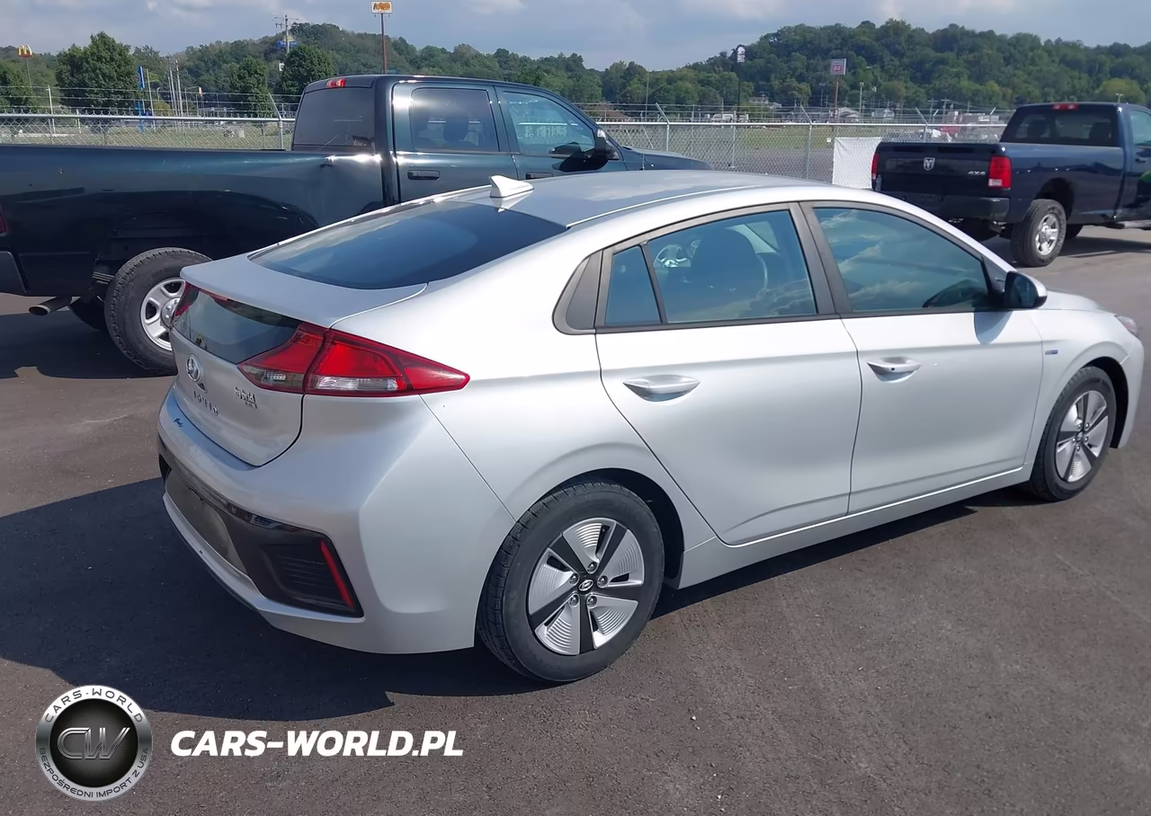 2019 Hyundai Ioniq Hybrid Blue VIN:KMHC65LC0KU158831 - 4