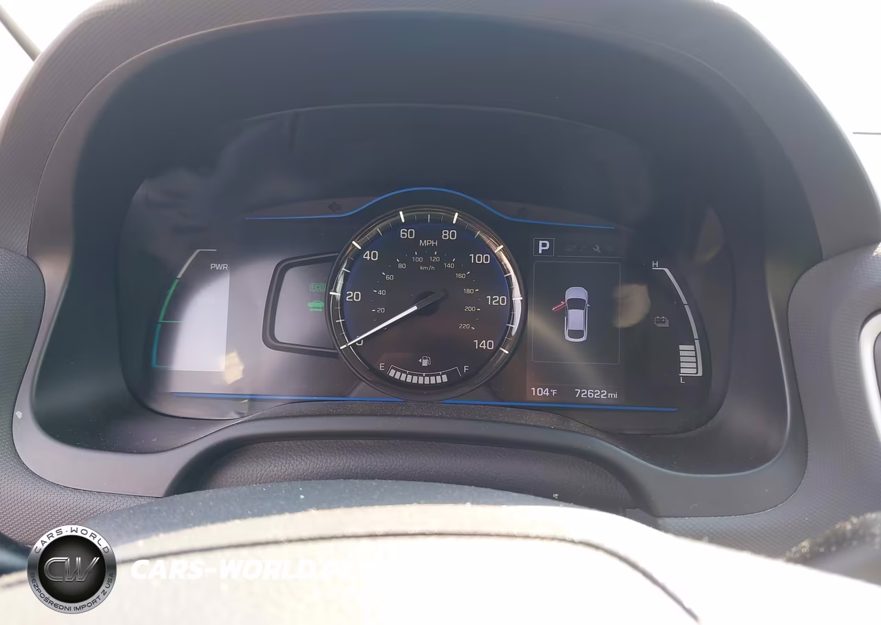 2019 Hyundai Ioniq Hybrid Blue VIN:KMHC65LC0KU158831 - 7