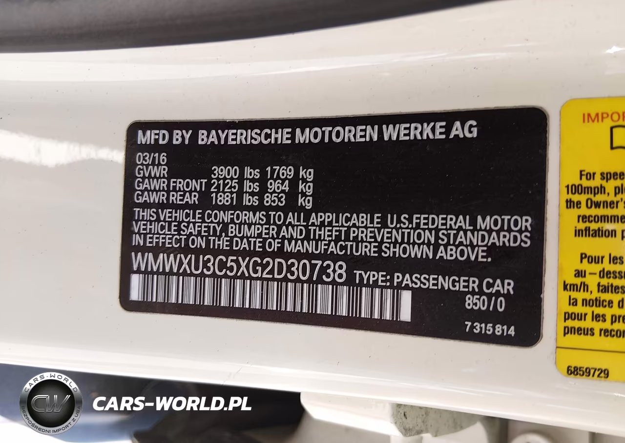 2016 Mini Hardtop Cooper S VIN:WMWXU3C5XG2D30738 - 9