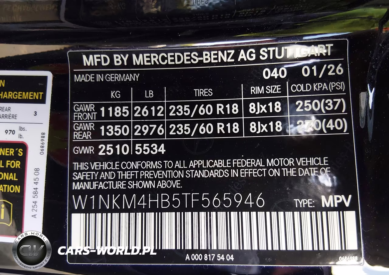2026 Mercedes-Benz Glc 300 4Matic Suv VIN:W1NKM4HB5TF565946 - 9