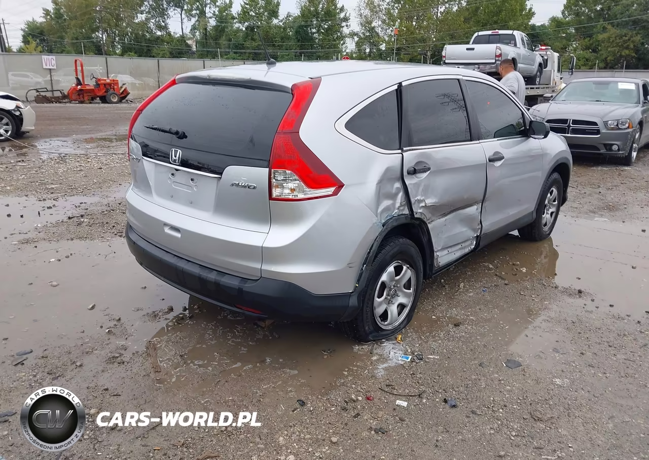 2013 Honda Cr-V Lx VIN:5J6RM4H31DL013520 - 4
