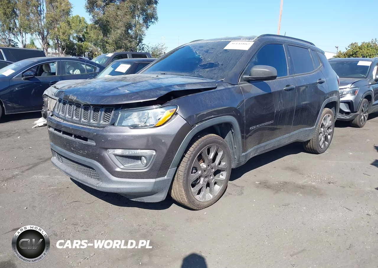 2021 Jeep Compass 80Th Anniversary Fwd VIN:3C4NJCEB0MT548653 - 2