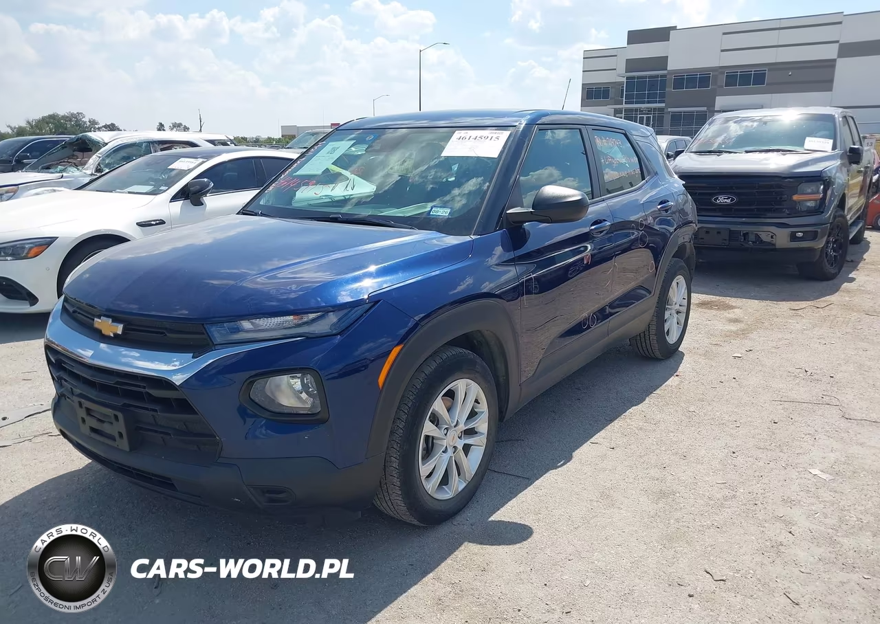 2022 Chevrolet Trailblazer Fwd Ls VIN:KL79MMS23NB136021 - 2