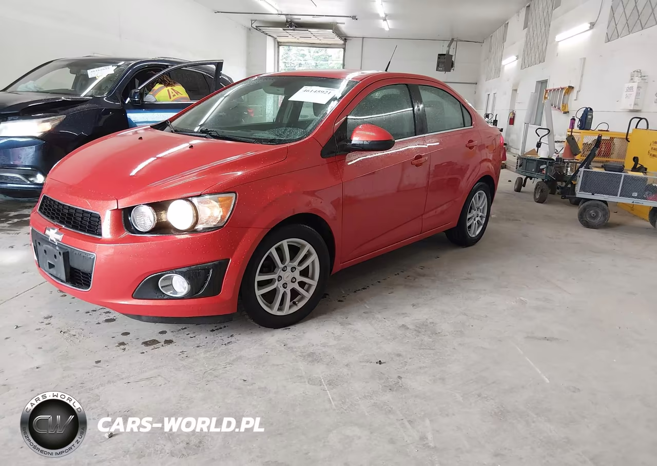 2012 Chevrolet Sonic 2Lt VIN:1G1JC5SH5C4126422 - 2