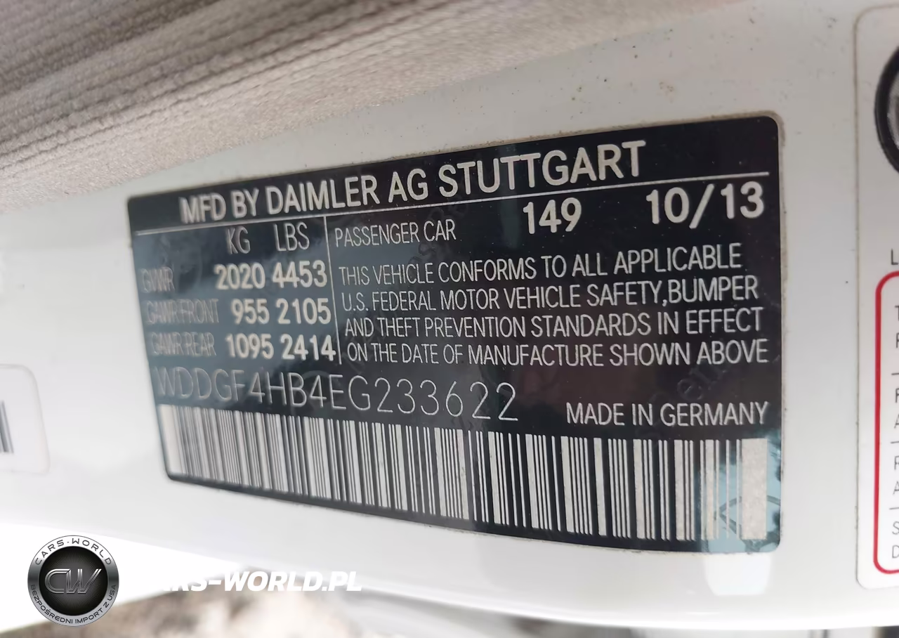 2014 Mercedes-Benz C 250 Sport VIN:WDDGF4HB4EG233622 - 9