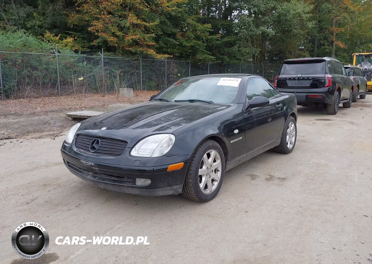 1999 Mercedes-Benz Slk 230 Kompressor VIN:WDBKK47F9XF110037 - 2
