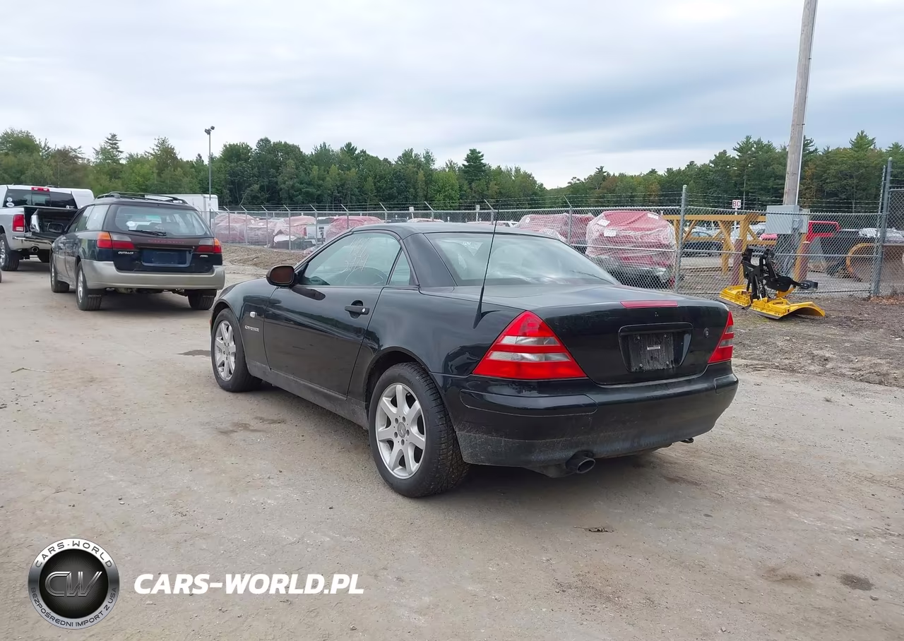1999 Mercedes-Benz Slk 230 Kompressor VIN:WDBKK47F9XF110037 - 3