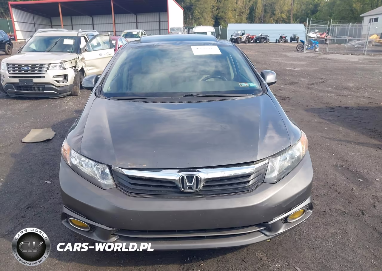2012 Honda Civic Ex-L VIN:2HGFB2F93CH547853 - 12