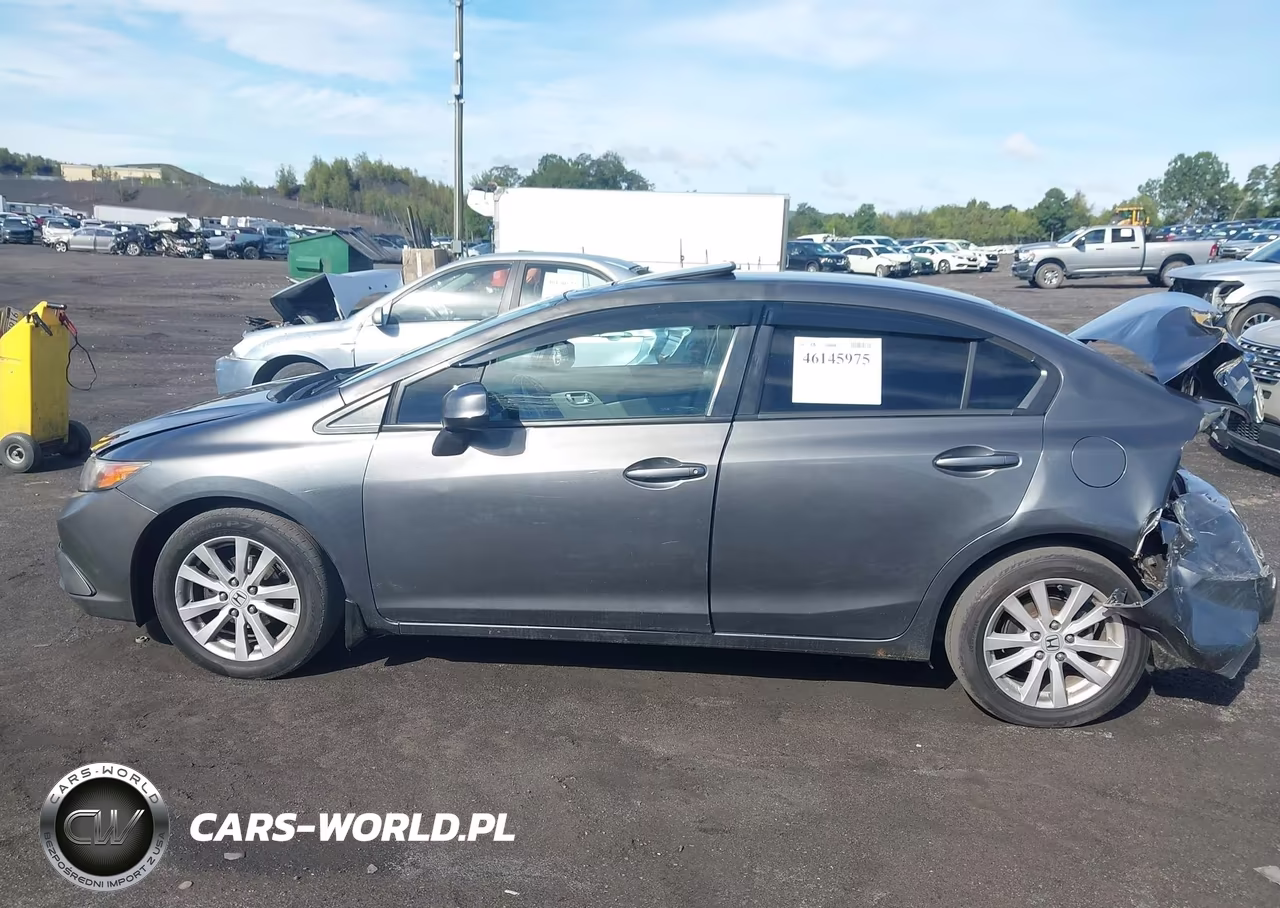 2012 Honda Civic Ex-L VIN:2HGFB2F93CH547853 - 14