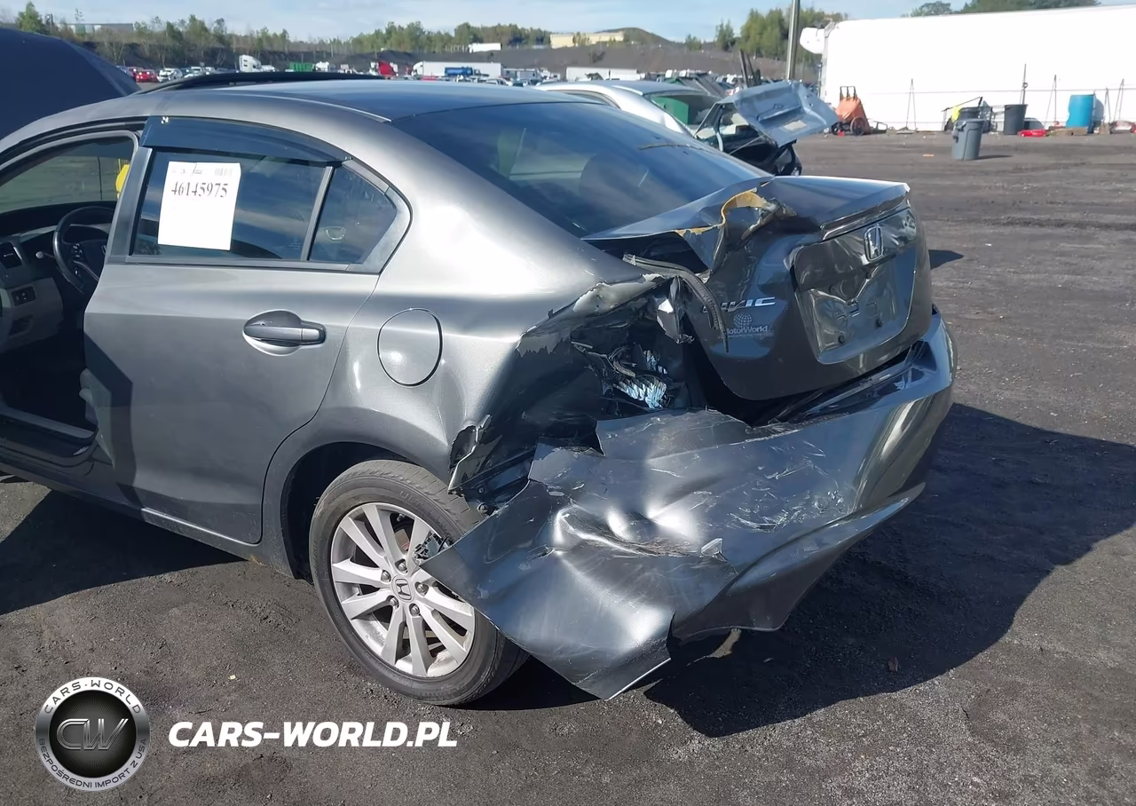 2012 Honda Civic Ex-L VIN:2HGFB2F93CH547853 - 6