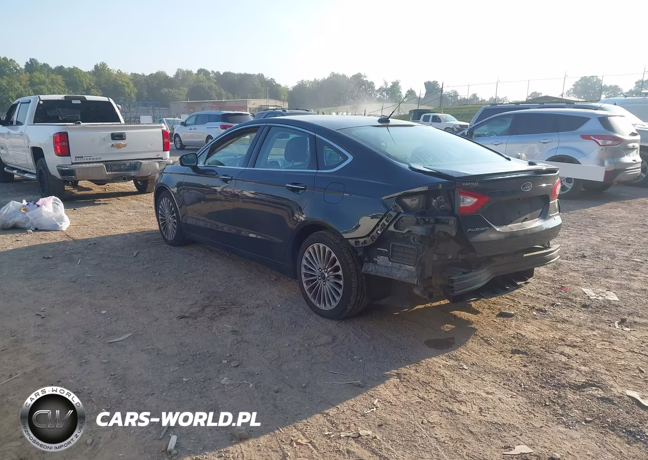 2014 Ford Fusion Titanium VIN:3FA6P0D93ER272005 - 3