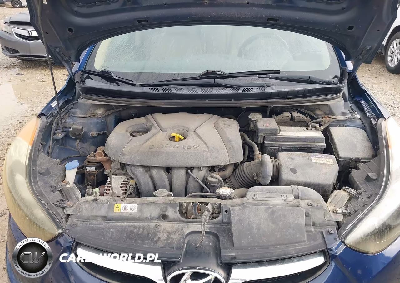 2013 Hyundai Elantra Gls (Ulsan Plant) VIN:KMHDH4AE6DU791639 - 10