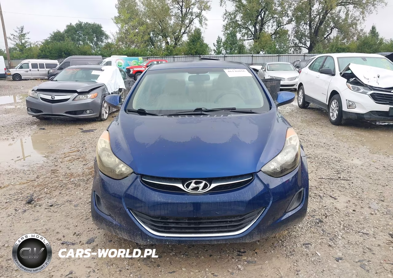 2013 Hyundai Elantra Gls (Ulsan Plant) VIN:KMHDH4AE6DU791639 - 12