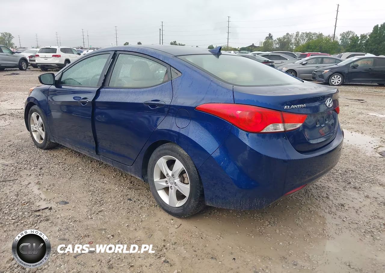 2013 Hyundai Elantra Gls (Ulsan Plant) VIN:KMHDH4AE6DU791639 - 3
