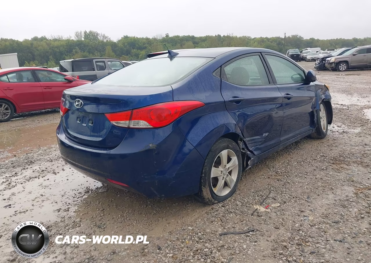 2013 Hyundai Elantra Gls (Ulsan Plant) VIN:KMHDH4AE6DU791639 - 4