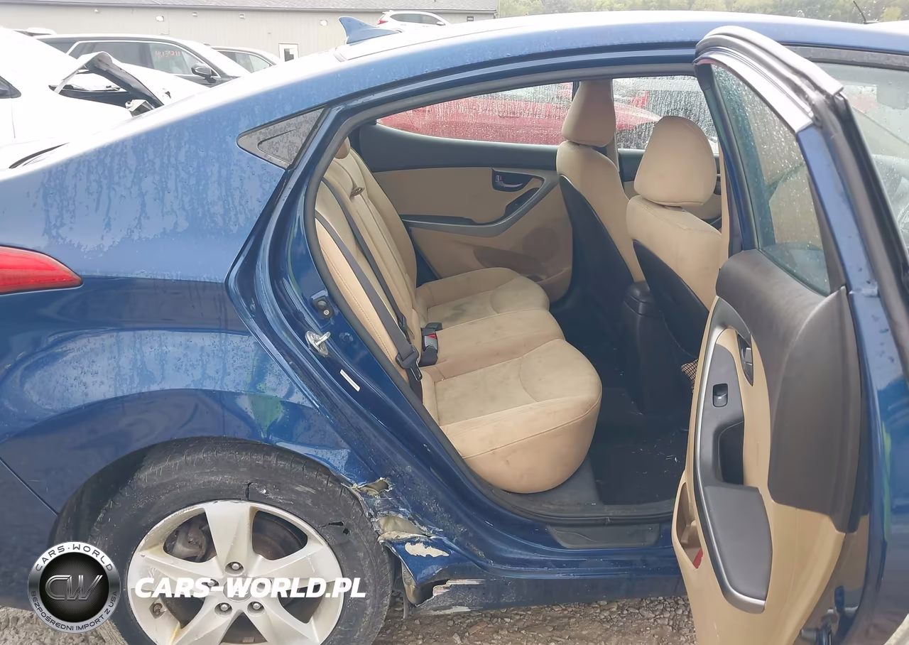 2013 Hyundai Elantra Gls (Ulsan Plant) VIN:KMHDH4AE6DU791639 - 8