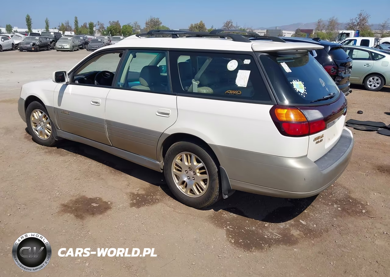 2002 Subaru Outback H6-3.0 Vdc VIN:4S3BH896027652683 - 3