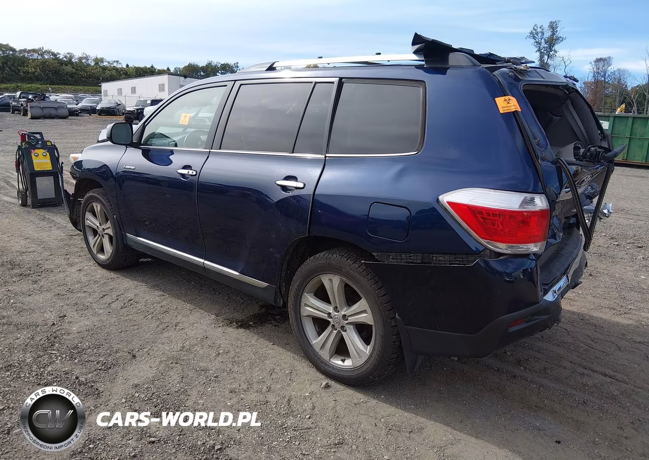 2013 Toyota Highlander Limited V6 VIN:5TDDK3EH7DS197182 - 3