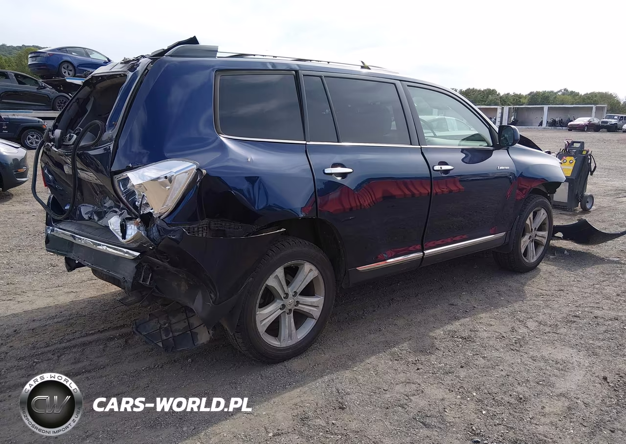 2013 Toyota Highlander Limited V6 VIN:5TDDK3EH7DS197182 - 4