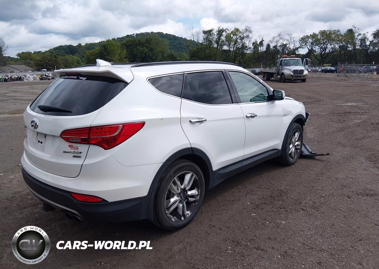 2014 Hyundai Santa Fe Sport 2.0L Turbo VIN:5XYZWDLA4EG130186 - 4