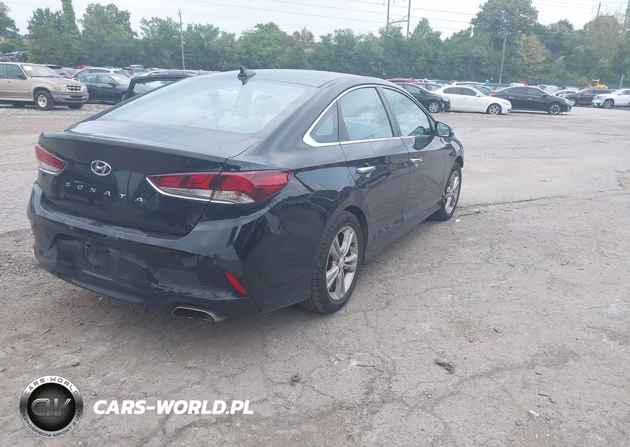 2018 Hyundai Sonata Sel VIN:5NPE34AF8JH657981 - 4