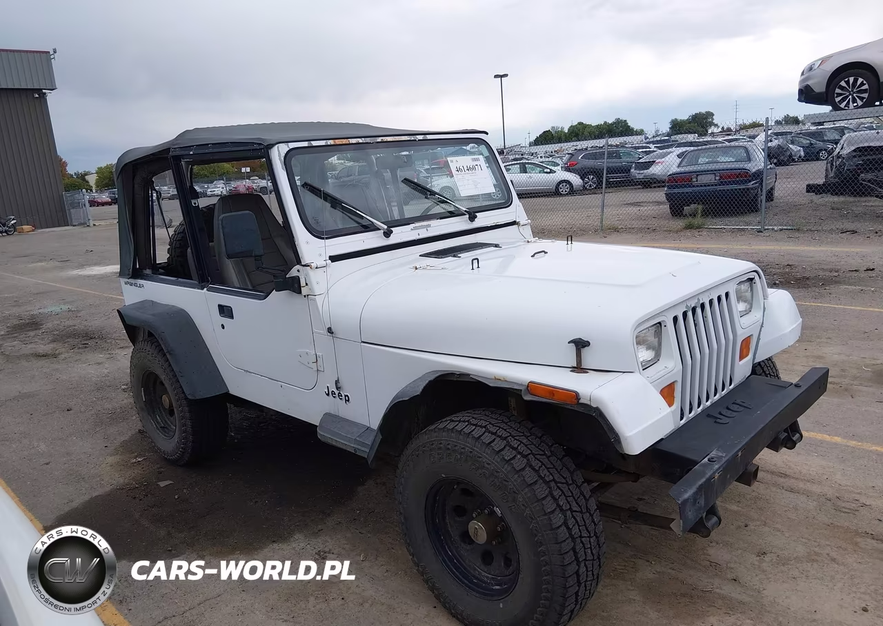 1993 Jeep Wrangler - Yj S VIN:1J4FY19P5PP257191 - 1