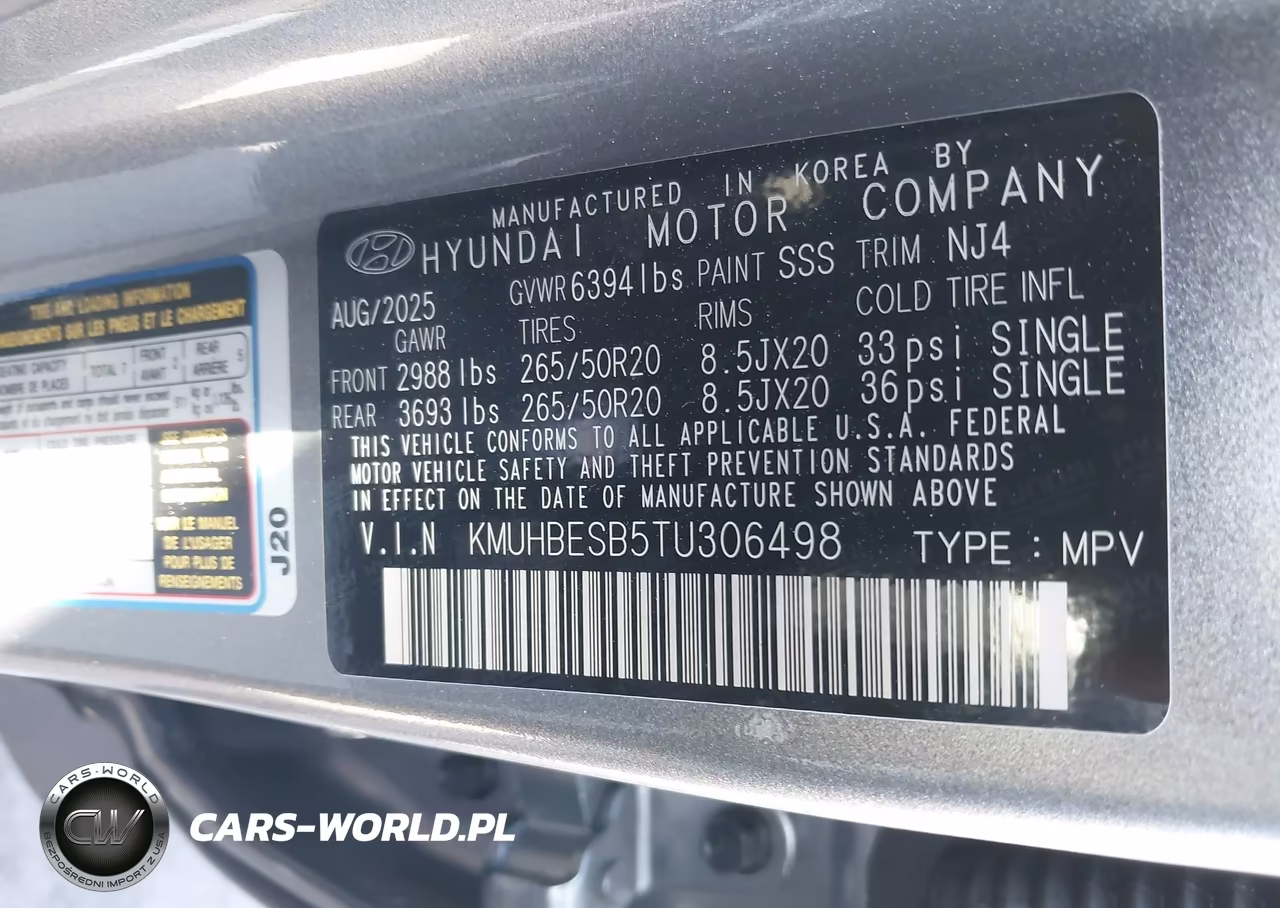 2026 Genesis Gv80 2.5T Advanced Awd VIN:KMUHBESB5TU306498 - 9