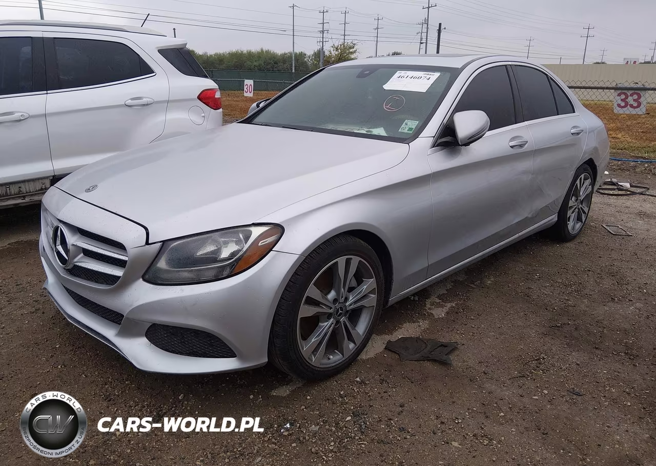2018 Mercedes-Benz C 300 VIN:55SWF4JB7JU249218 - 2