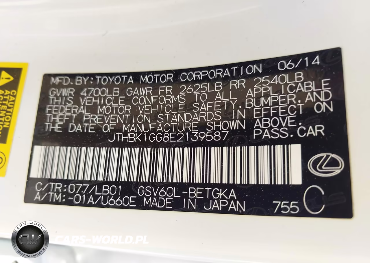 2014 Lexus Es 350 VIN:JTHBK1GG8E2139587 - 9