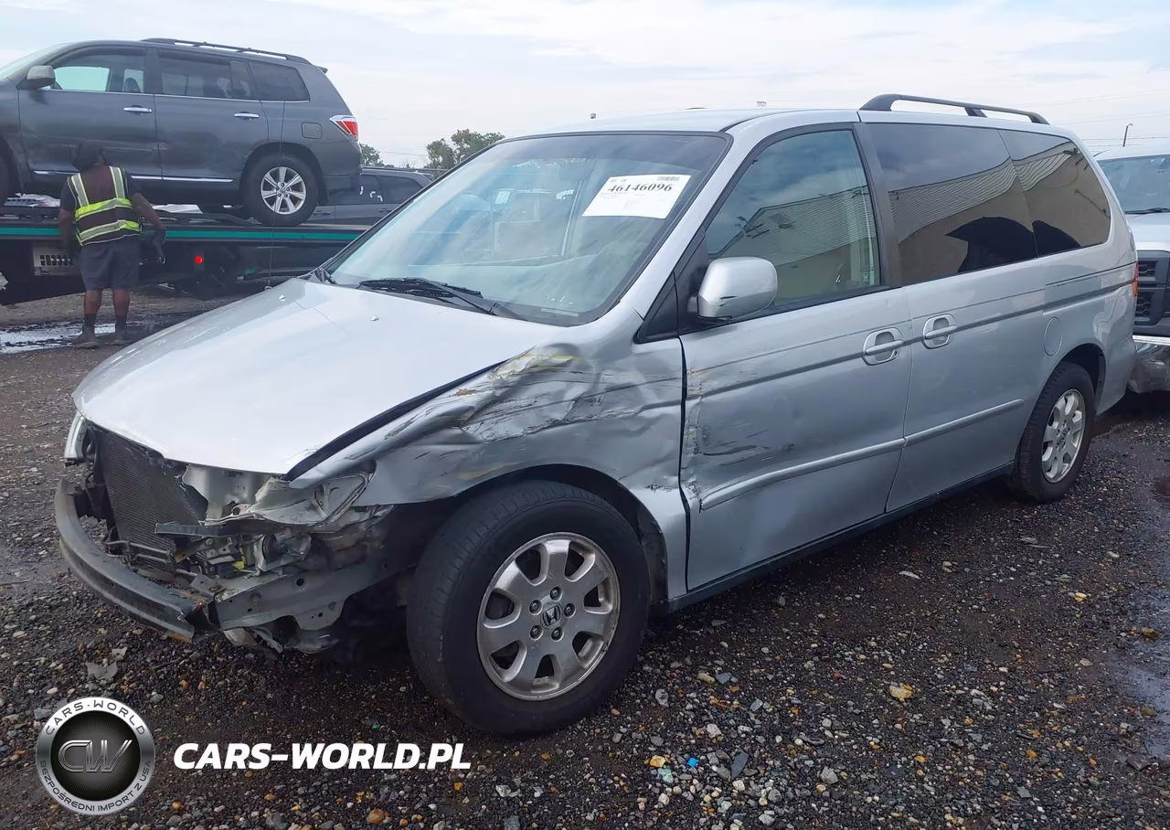 2002 Honda Odyssey Ex-L VIN:5FNRL18962B030731 - 2
