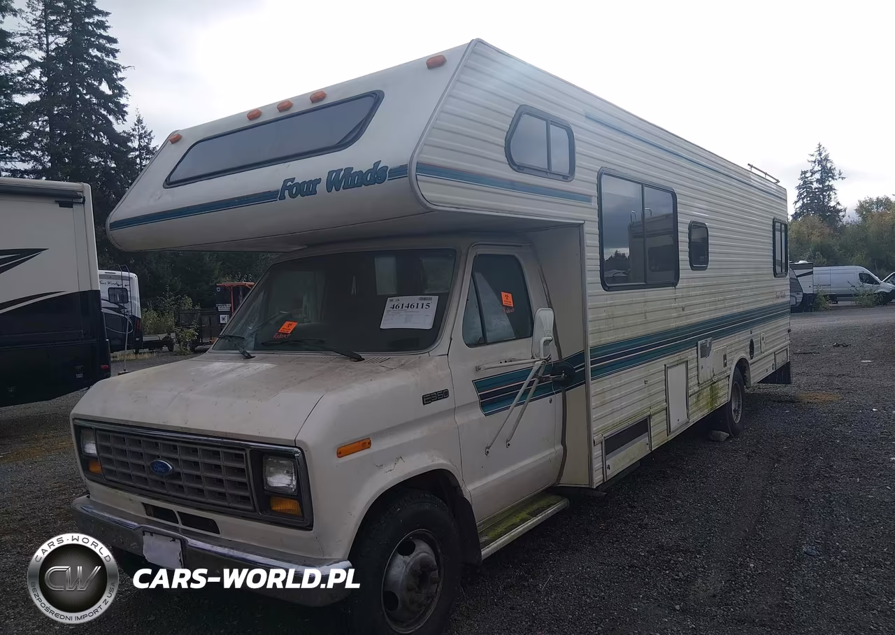 1992 Four Winds Motorhome Series Class C E350 Cutaway Van VIN:1FDKE30G0MHB06704 - 2
