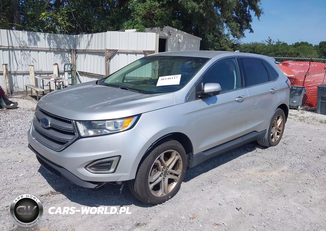 2017 Ford Edge Titanium VIN:2FMPK3K99HBB19838 - 2