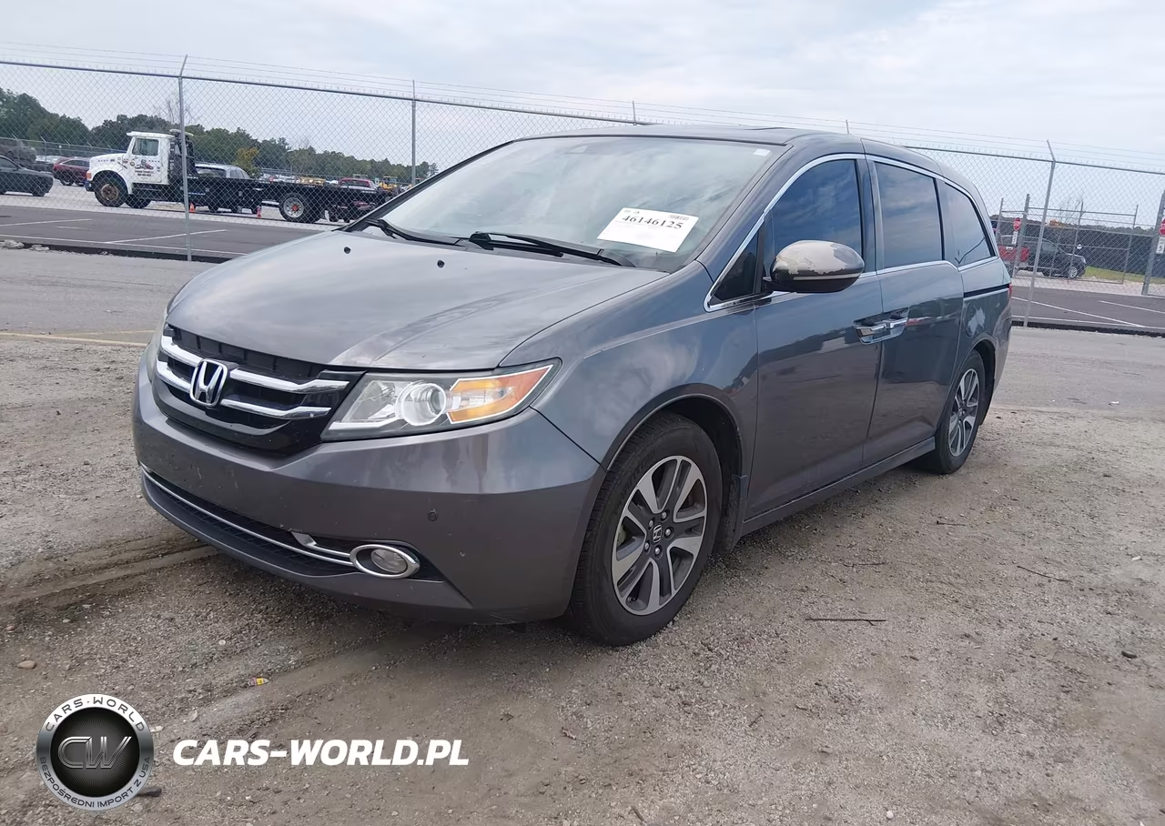 2015 Honda Odyssey Touring-Touring Elite VIN:5FNRL5H90FB027899 - 2
